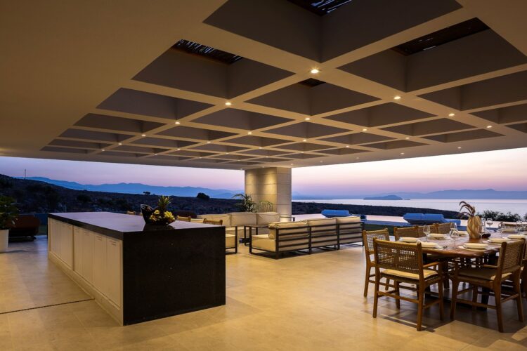 Canyon Hideaway Luxus Ferienhaus Auf Kreta Mieten Sunset