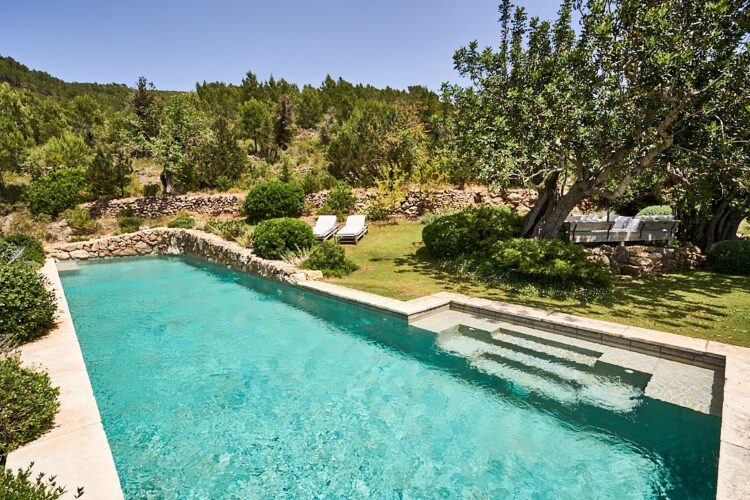 Casa Jumali Luxus Ferienhaus Ibiza Pool Im Mediterranem Garten