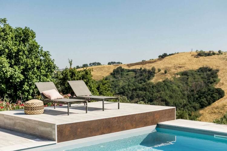 Casa Le Marche Luxus Ferienhaus Italien Marken Pool Mit Aussicht54