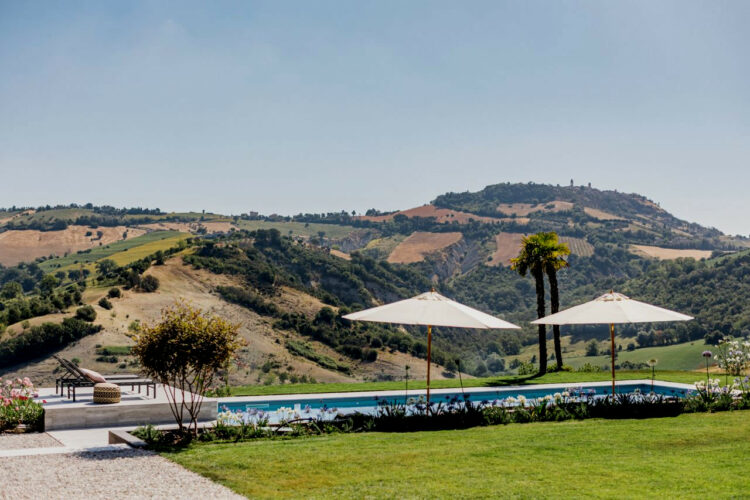 Casa Le Marche Luxus Ferienhaus Italien Marken Pool Mit Aussicht55
