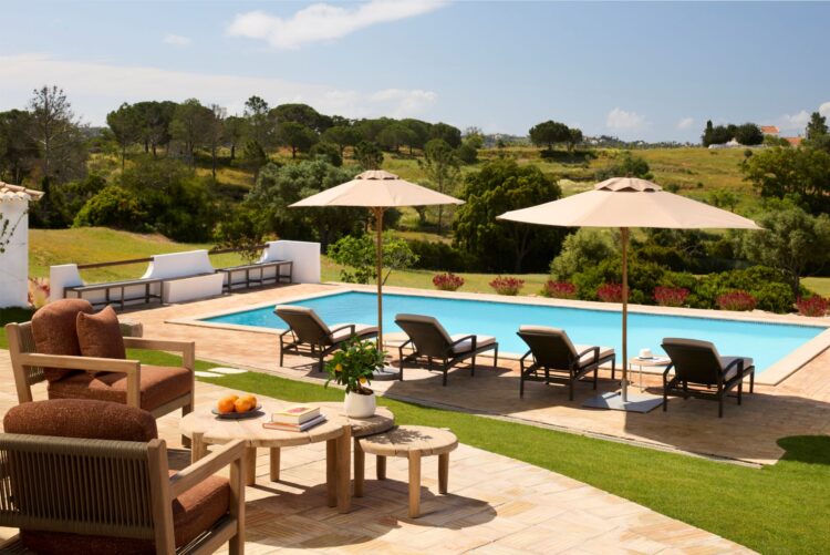 Casa Molino Luxus Ferienhaus Algarve Mit Pool Mieten Poolbereich