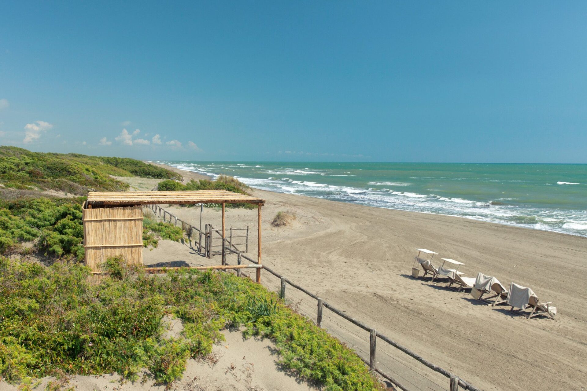 Casa Quercia Luxus Ferienhaus Maremma Italien Mieten Beachhütte