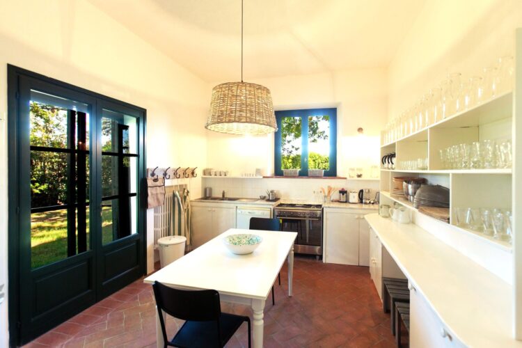 Casa Quercia Luxus Ferienhaus Maremma Italien Mieten Küche
