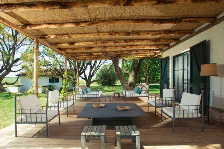 Casa Quercia Luxus Ferienhaus Maremma Italien Mieten Lounge