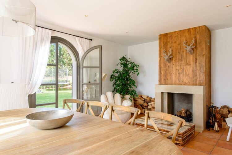 Casa Soleil Luxus Ferienvilla Ibiza Mieten Esstisch
