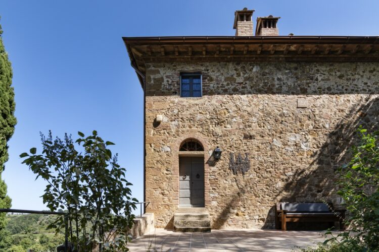 Casale Castelfalfi Luxus Ferienhaus Toskana Tür Zur Küche