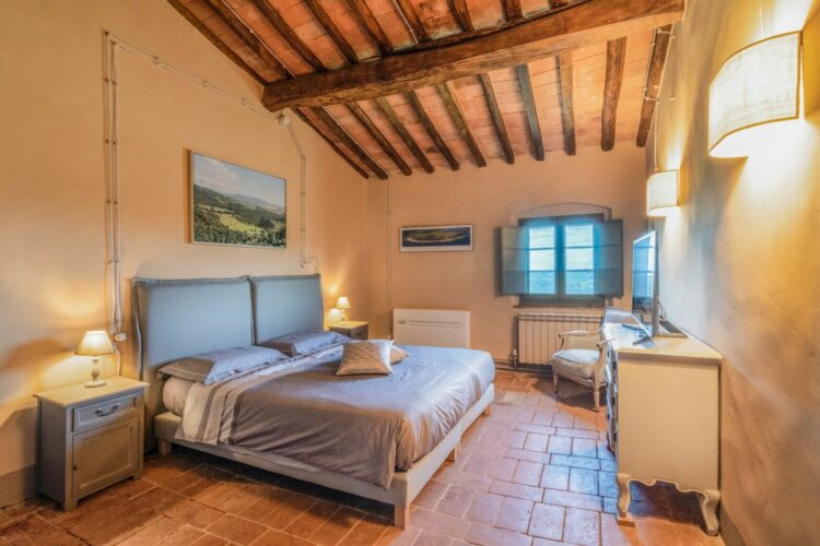 Casale Castelfalfi Exklusive Ferienvilla Toskana Schlafzimmer