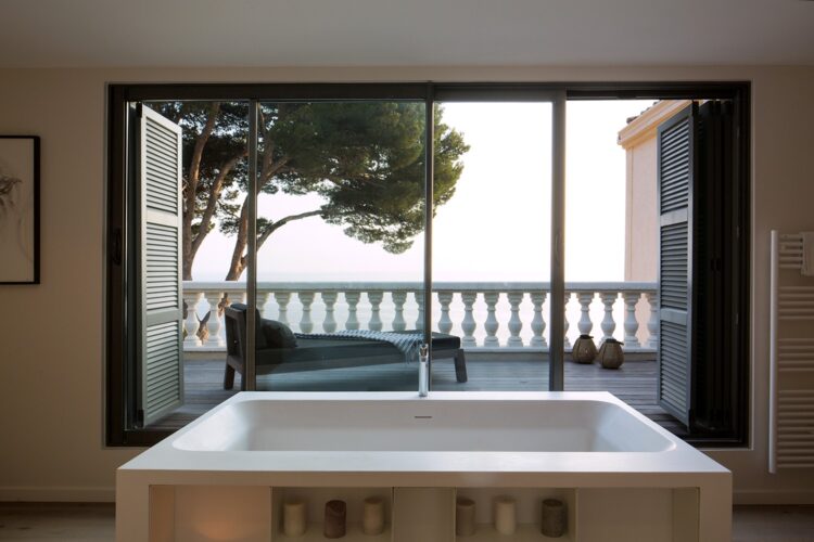 Cassis Hideaway Luxus Ferienhaus Südfrankreich Mieten Badewanne
