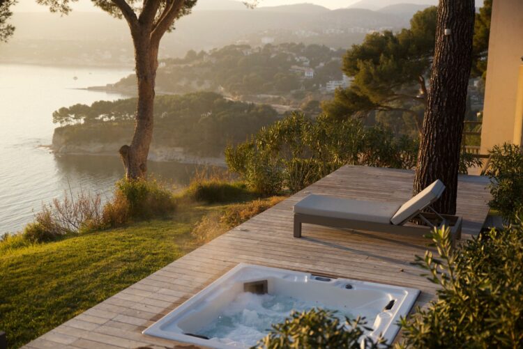 Cassis Hideaway Luxus Ferienhaus Südfrankreich Mieten Jacuzzi