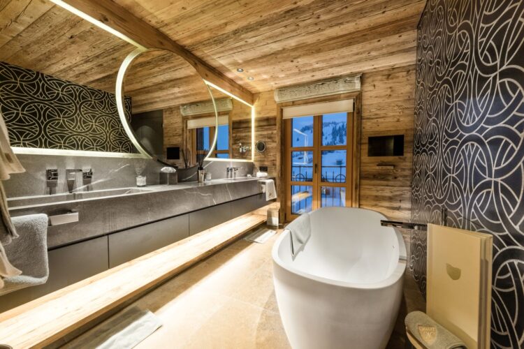 Chalet N Luxus Ski Chalet Österreich Mieten Bad