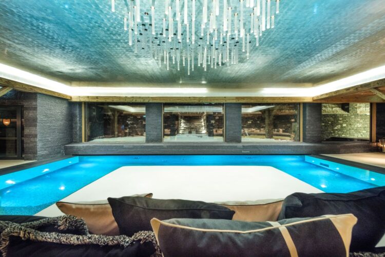 Chalet N Luxus Ski Chalet Österreich Mieten Pool