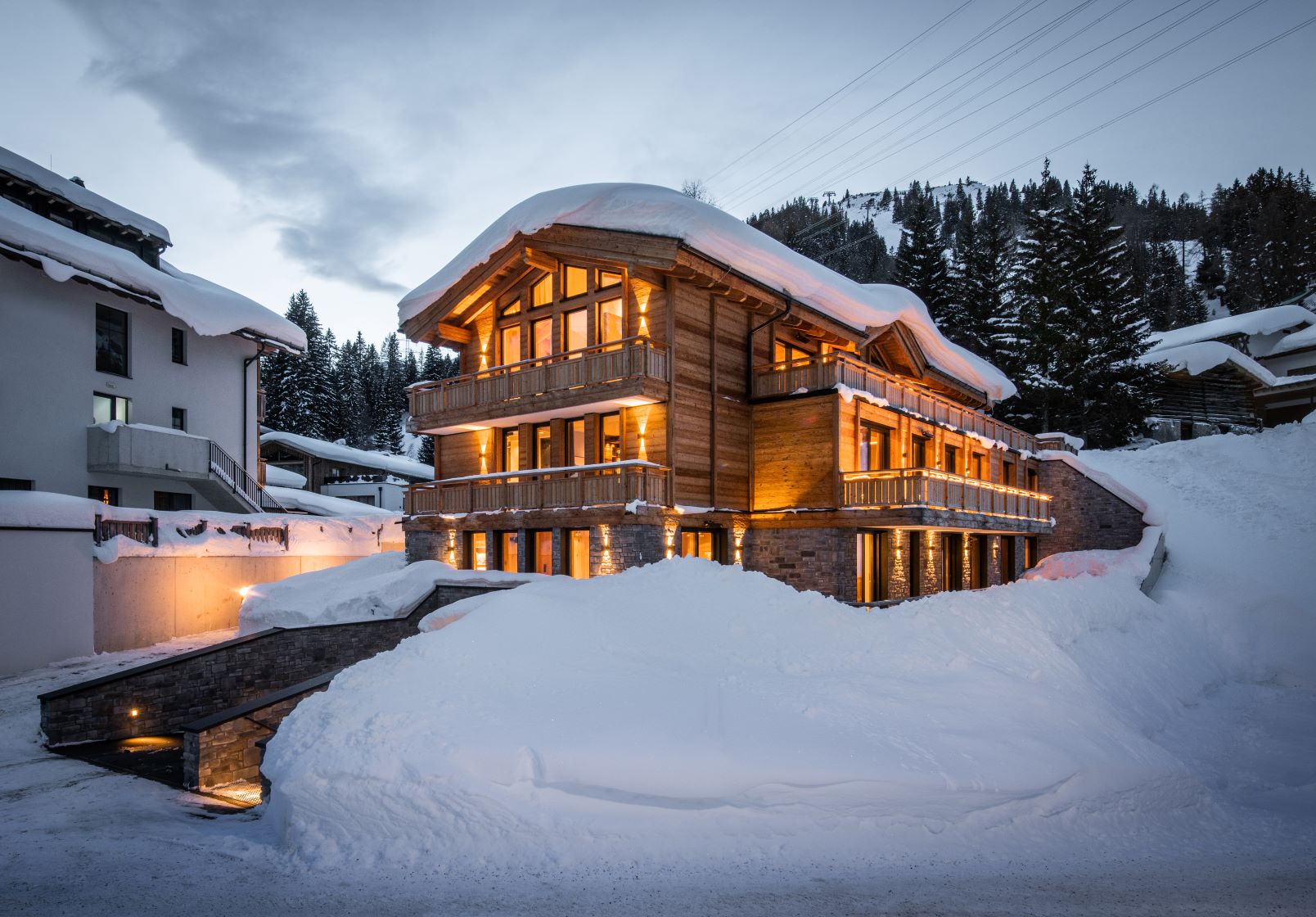 Chalet St. Anton Am Arlberg Mieten Außenansicht