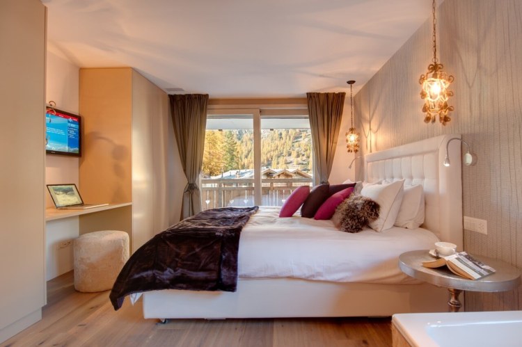 Chalet White Dream Zermatt Schlafzimmer 4