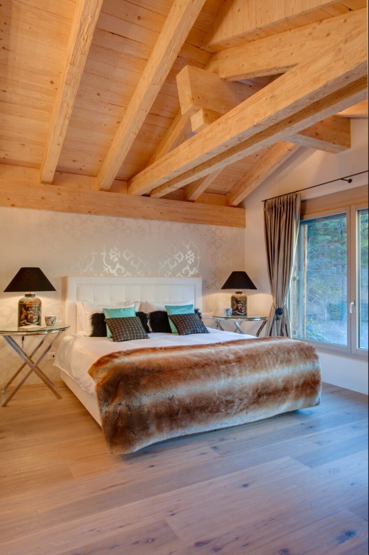 Chalet White Dream Zermatt Schlafzimmer 5 2