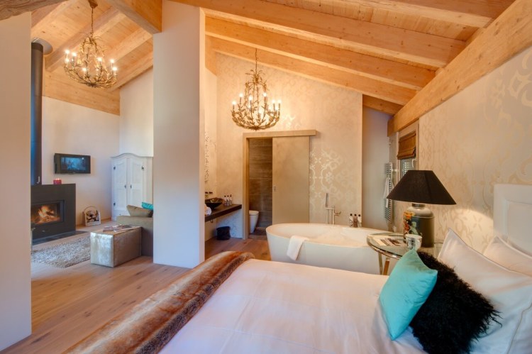 Chalet White Dream Zermatt Schlafzimmer 5