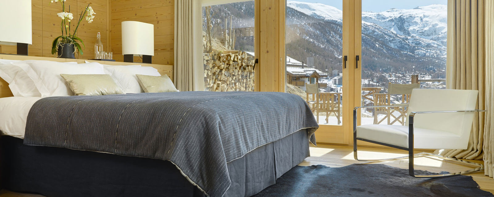 Chalet Zermatt Schlafzimmer 2 1
