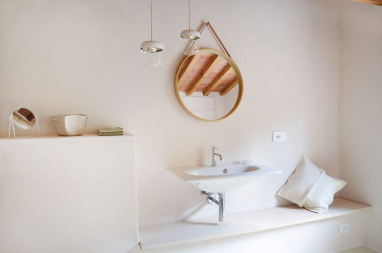 Charming Farmhouse Luxus Ferienhaus Toskana Italien Mieten Bad