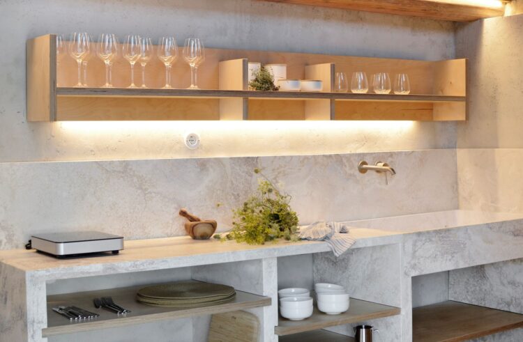 Charming Farmhouse Luxus Ferienhaus Toskana Italien Mieten Gartenküche