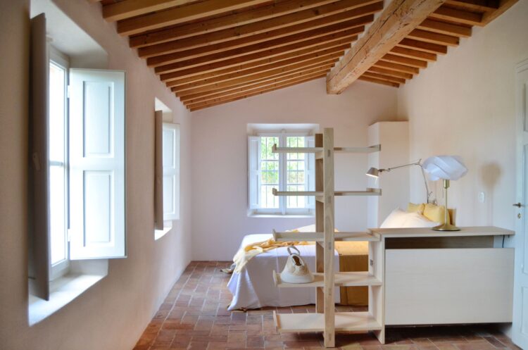 Charming Farmhouse Luxus Ferienhaus Toskana Italien Mieten Schlafzimmer