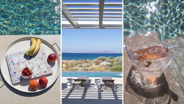 Charming Seaside Villa Luxus Ferienhaus Paros Am Meer Mieten Details