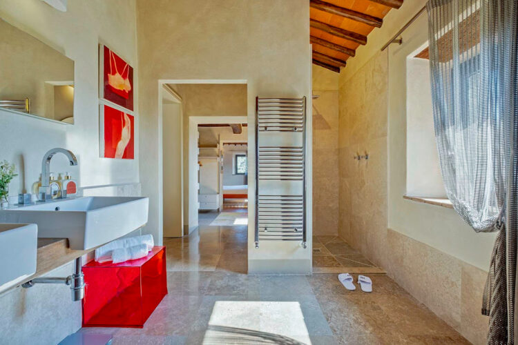 Chianti Country Estate Ferienhaus Toskana Mieten 14 Personen Badezimmer