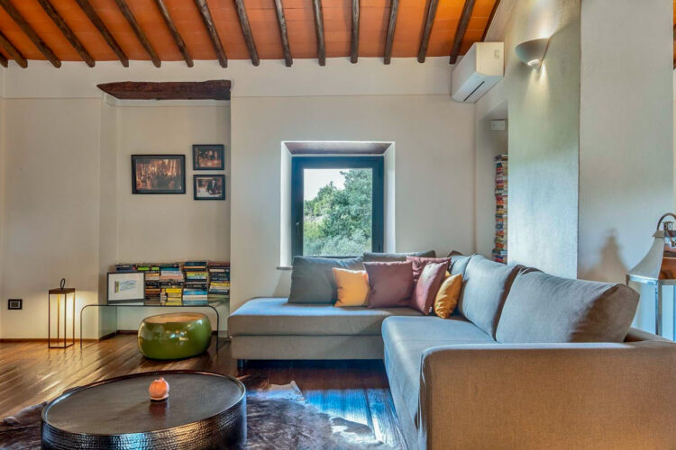 Chianti Country Estate Ferienhaus Toskana Mieten 14 Personen Bibliothek