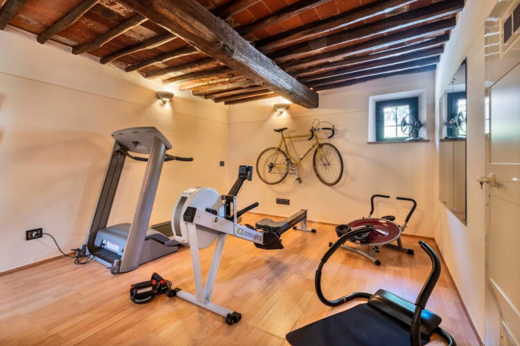 Chianti Country Estate Ferienhaus Toskana Mieten 14 Personen Fitnesscenter