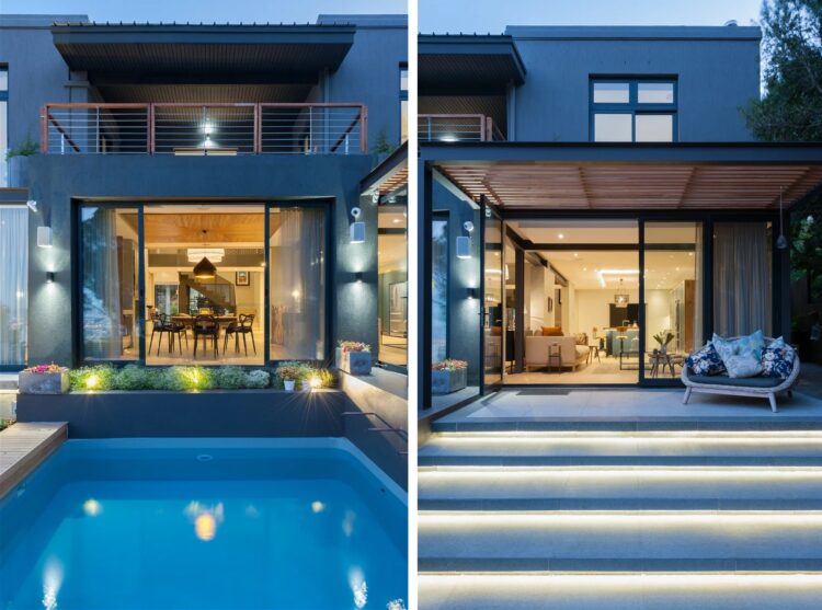 City Bowl Villa Luxus Ferienhaus Kapstadt Mieten Außenbereich