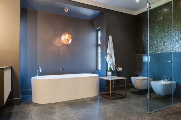City Bowl Villa Luxus Ferienhaus Kapstadt Mieten Badewanne