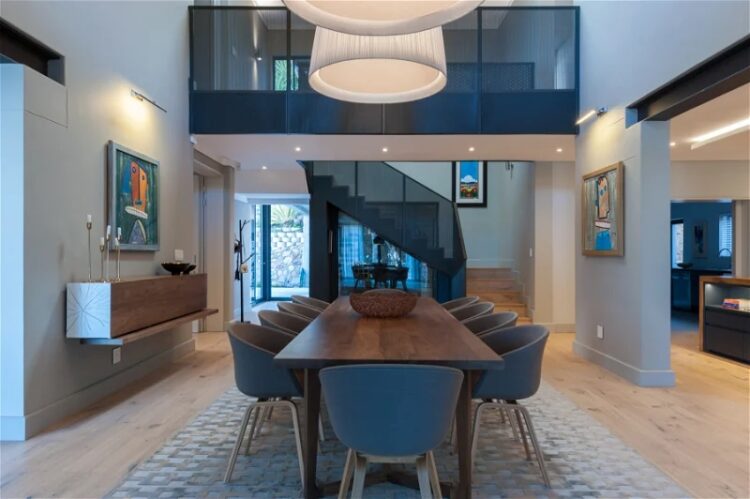 City Bowl Villa Luxus Ferienhaus Kapstadt Mieten Esstisch