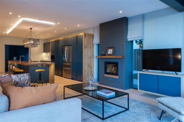 City Bowl Villa Luxus Ferienhaus Kapstadt Mieten Kamin