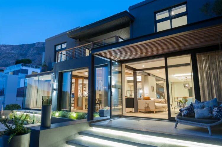 City Bowl Villa Luxus Ferienhaus Kapstadt Mieten Terrasse
