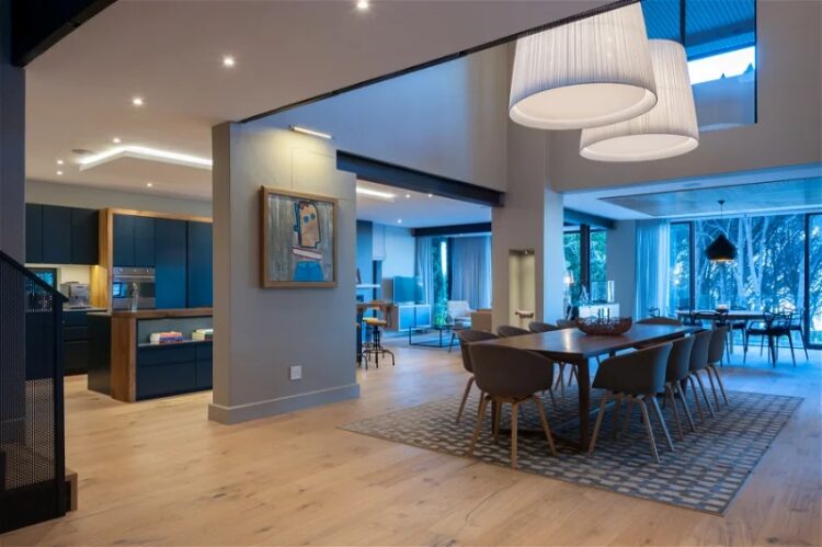City Bowl Villa Luxus Ferienhaus Kapstadt Mieten Wohnbereich