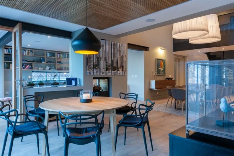 City Bowl Villa Luxus Ferienhaus Kapstadt Mieten Offener Wohnbereich