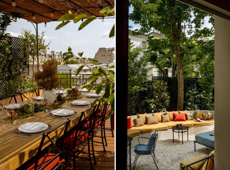 City Escape Montmartre Luxuriöses Ferienhaus Paris Mieten Außen