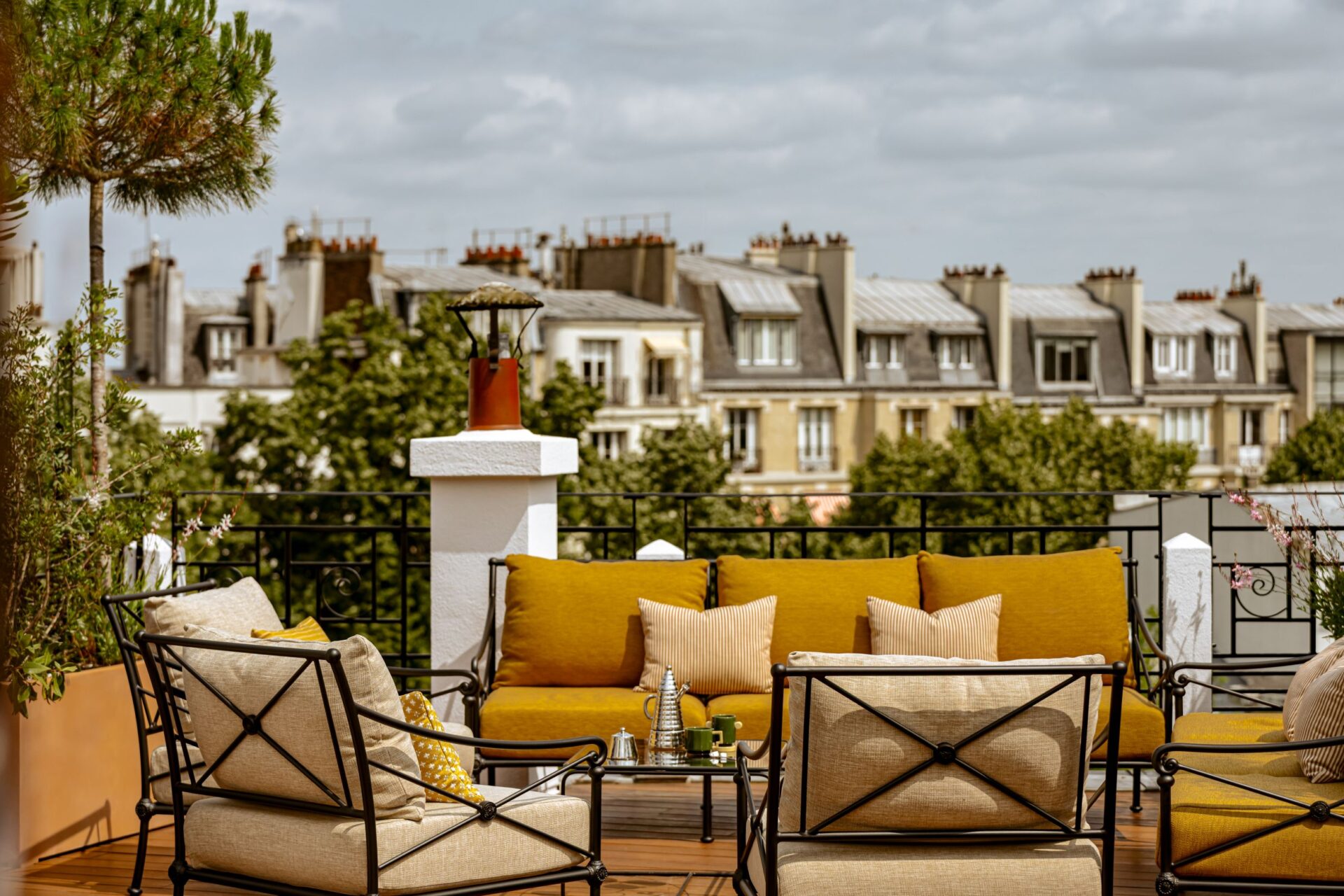 City Escape Montmartre Luxus Ferienhaus Paris Mieten Lounge