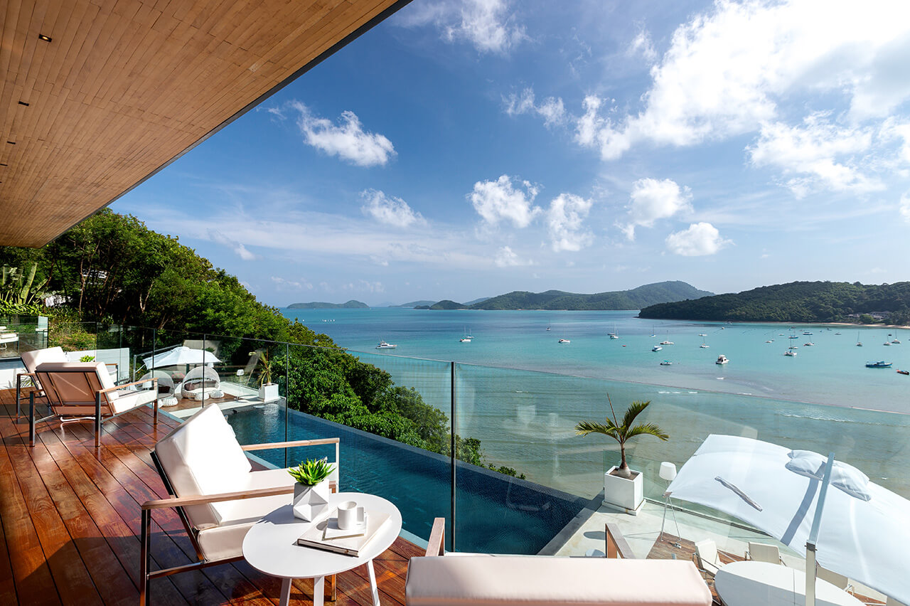 Cliff Top Residence Luxus Ferienvilla Mit Meerblick Auf Phuket