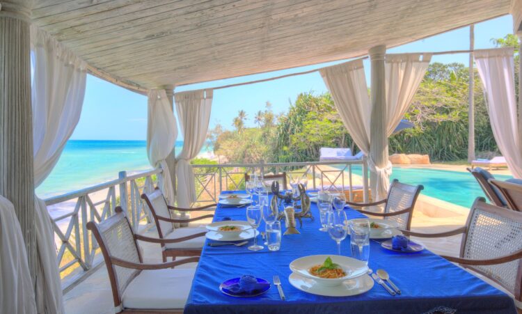 Cliff Villa Luxus Ferienvilla Kenia Am Strand Mieten Essen
