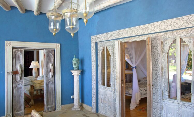 Cliff Villa Luxus Ferienvilla Kenia Am Strand Mieten Flur