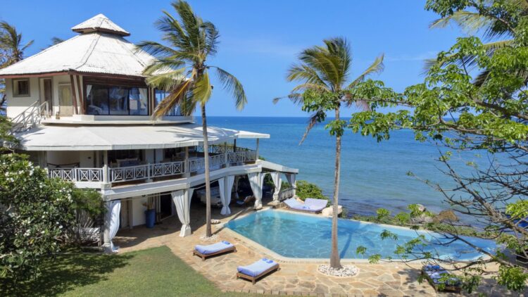Cliff Villa Luxus Ferienvilla Kenia Am Strand Mieten Lage