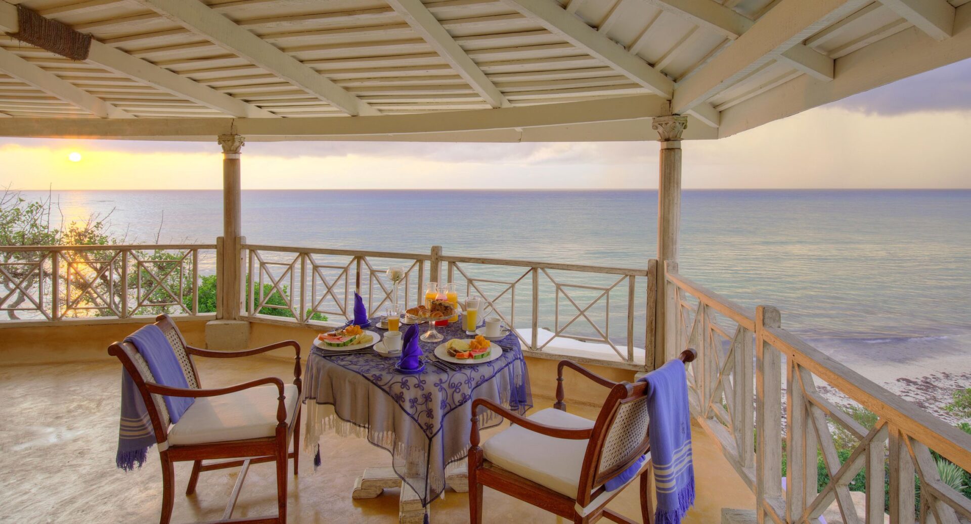 Cliff Villa Luxus Ferienvilla Kenia Am Strand Mieten Terrasse
