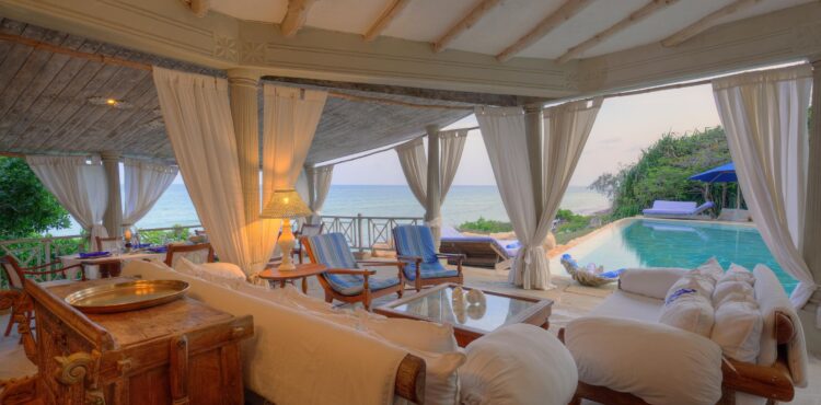 Cliff Villa Luxus Ferienvilla Kenia Am Strand Mieten Wohnen