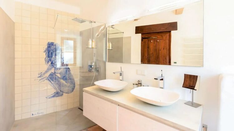 Clifftop Retreat Luxus Ferienhaus Algarve Portugal Mieten Bade Zimmer