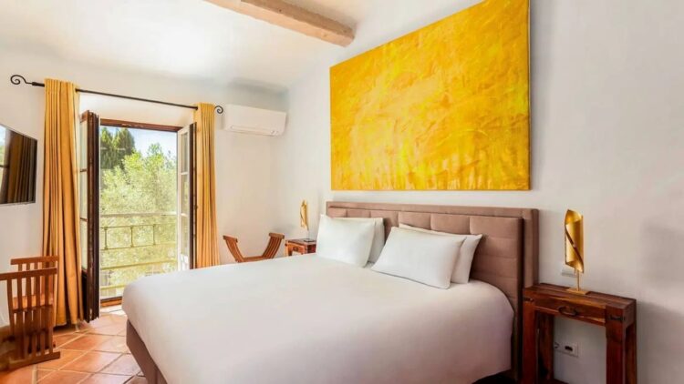 Clifftop Retreat Luxus Ferienhaus Algarve Portugal Mieten Bett