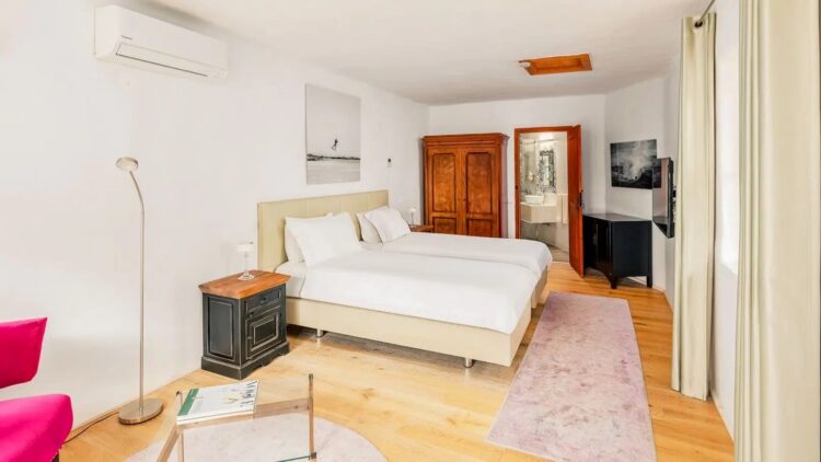 Clifftop Retreat Luxus Ferienhaus Algarve Portugal Mieten Doppelzimmer