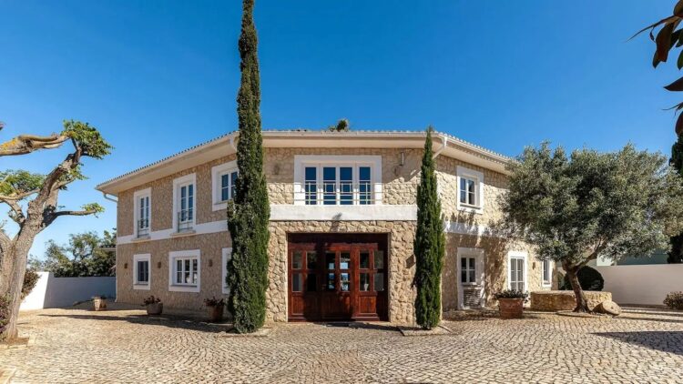 Clifftop Retreat Luxus Ferienhaus Algarve Portugal Mieten Eingang