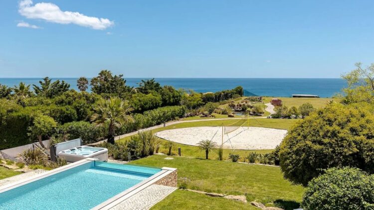 Clifftop Retreat Luxus Ferienhaus Algarve Portugal Mieten Garten