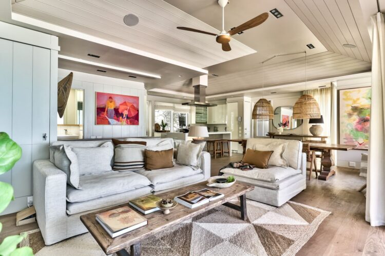 Clifton Beach House Luxus Strandvilla Kapstadt Mieten Living
