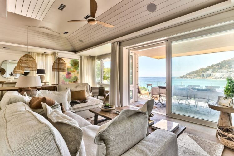 Clifton Beach House Luxus Strandvilla Kapstadt Mieten Sofa