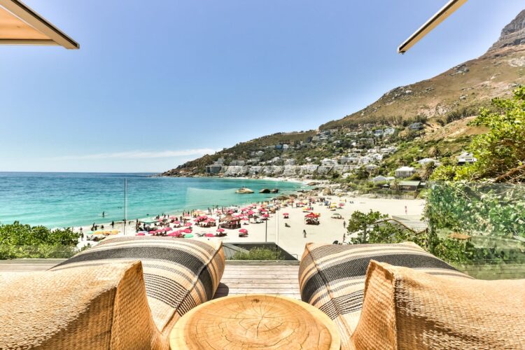 Clifton Beach House Luxus Strandvilla Kapstadt Mieten Strandterrasse